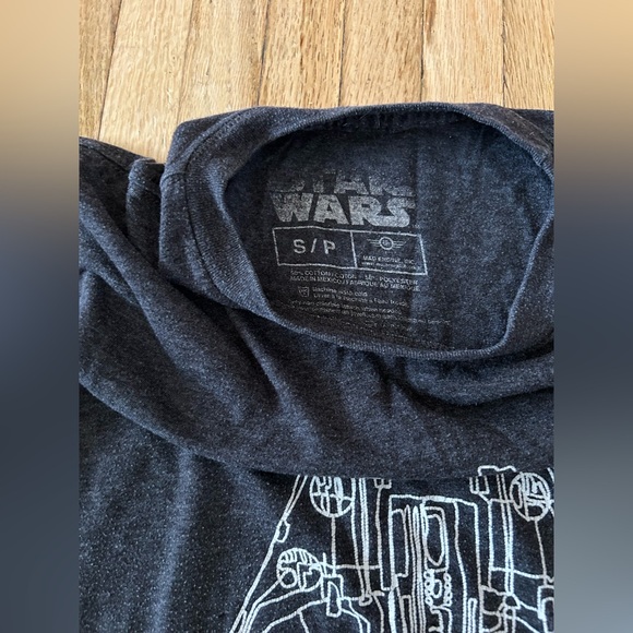 Star Wars Charcoal Shirt with White Design - Picture 5 of 6